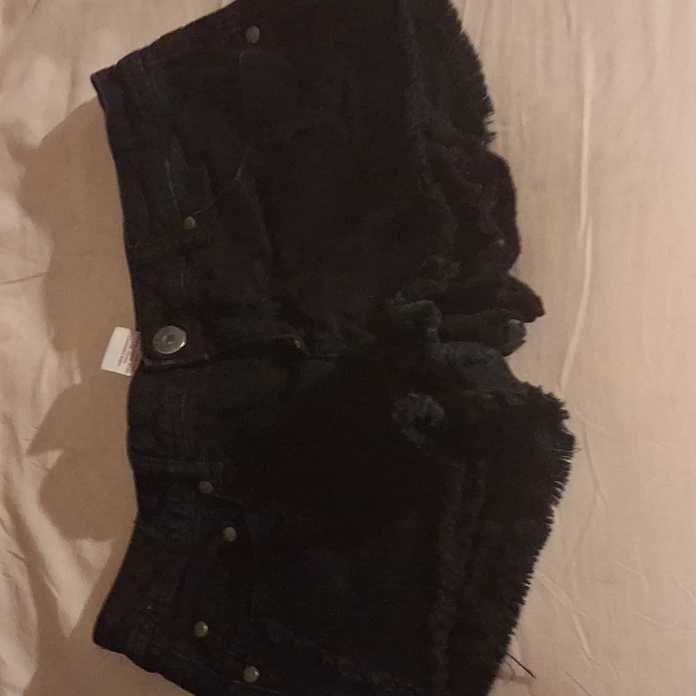 Jake Jeans Black Denim Cutoff Shorts Size 11 Juniors